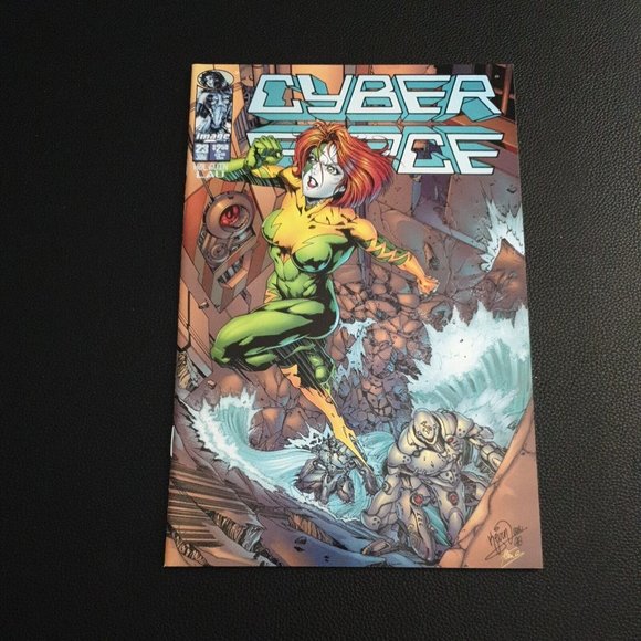 Image Comics Cyber Force #23 June 1996 Book Collector Silvestri Holguin Lau - Picture 1 of 10
